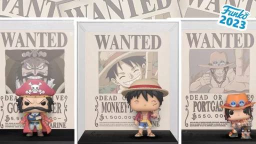 One Piece: fall for the "Wanted" posters of Luffy, Portgas D. Ace and Gol D. Roger in Funko POP