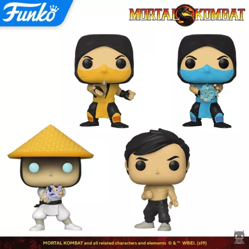 POP figures of Mortal Kombat fighters