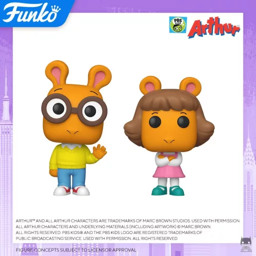 POPs from the cartoon Arthur