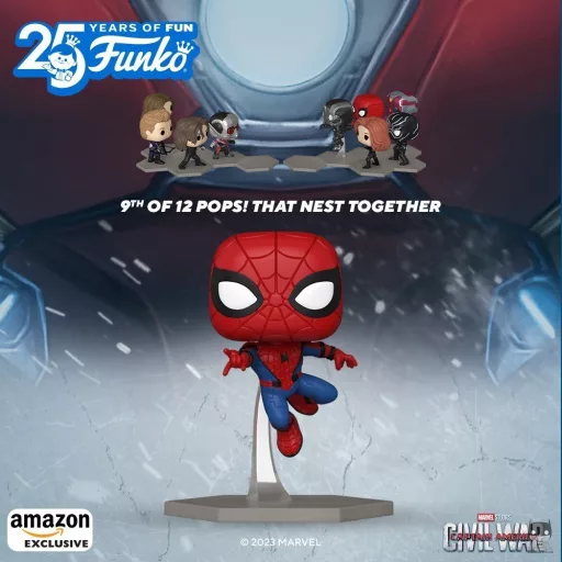 Spider-Man joins the Civil War battle