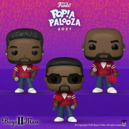 The American group Boyz II Men popified