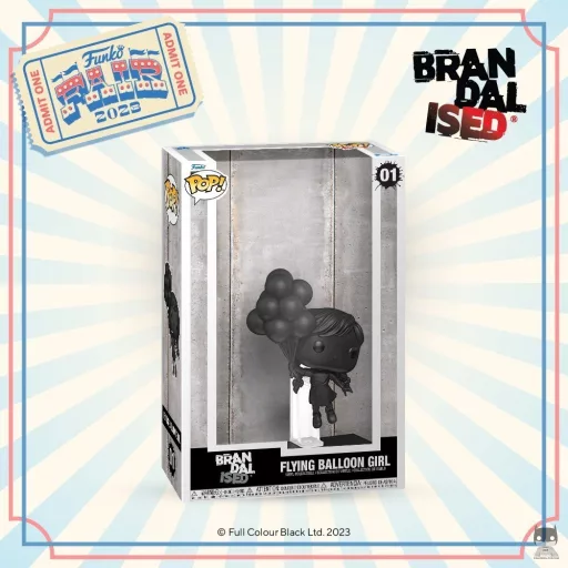 The artist Banksy sees his works popified by Funko