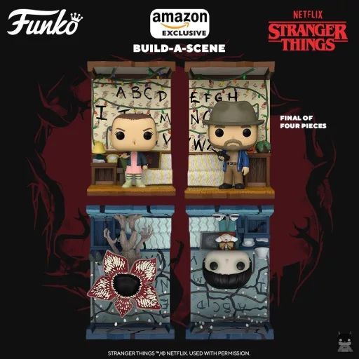 The Byers House Funko POP set in Stranger Things is complete