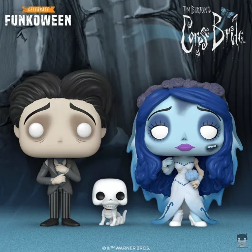 The couple of The Corpse Bride POPified