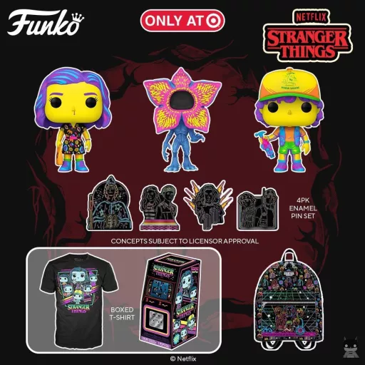 The first Black Light Stranger Things’ POP