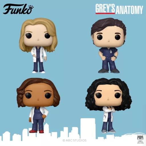 The first POP figurines of Grey's Anatomy