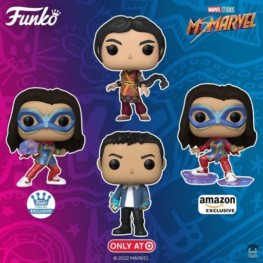 The Funko POP Ms Marvel set gets bigger
