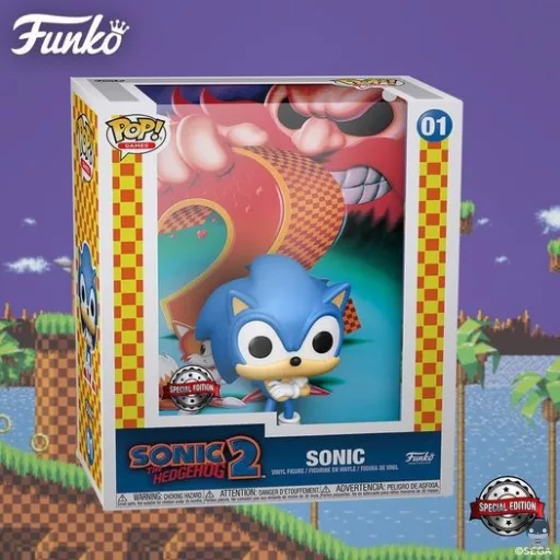 The Game Cover POP of Sonic 2