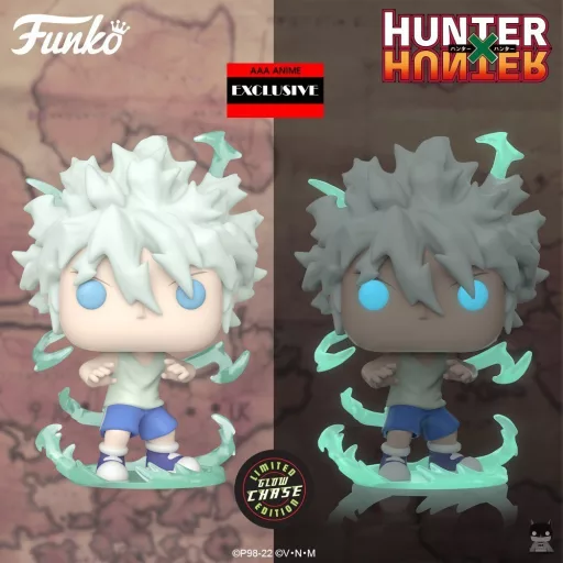 The Killua Zoldyck (HxH) Funko POP in two versions