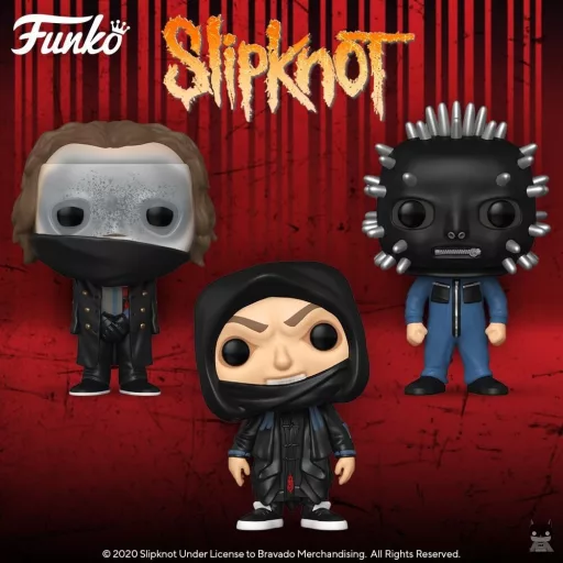 The metal band Slipknot in POP