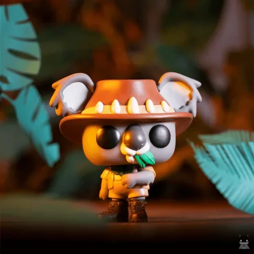 The Ozzy koala comes straight from Australia