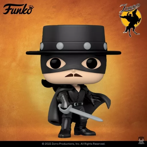 The very first POP of the masked vigilante Zorro