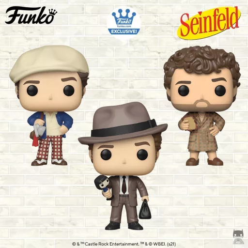 Three new POPs from Kramer (Seinfeld)