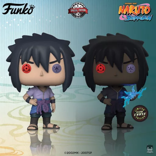Two Sasuke Uchiha Rinnegan Funko POP (Naruto)