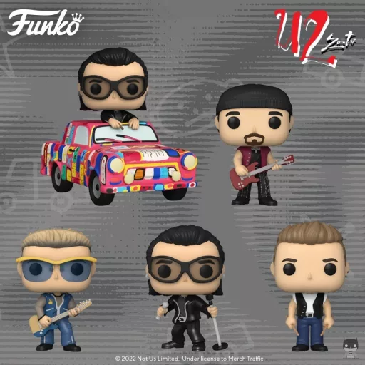 U2 Zoo TV Tour’s Funko POP are here