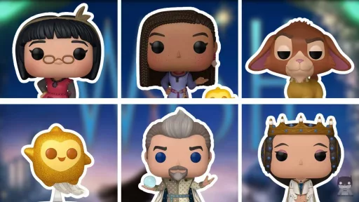 Wish, the Disney for Christmas is available in Funko POP