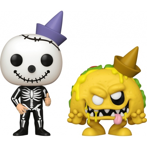 Funko POP! Skeleton Jack & Monster Taco (Ad Icons)