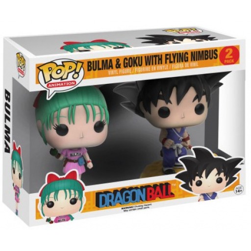 Bulma & Goku with Flying Nimbus