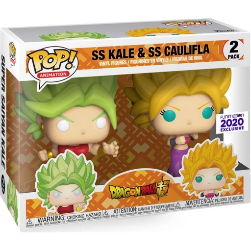 Super Saiyan Kale & Super Saiyan Caulifla