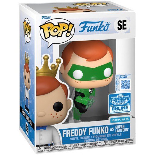 Freddy Funko as Green Lantern (Translucent)