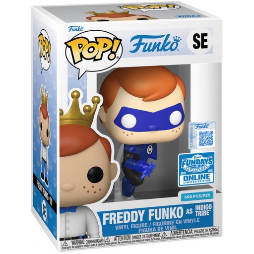 Freddy Funko as Indigo Tribe (Translucent)
