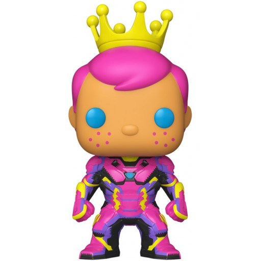 Funko POP Freddy Funko en Iron Man (Black Light) (Freddy Funko)