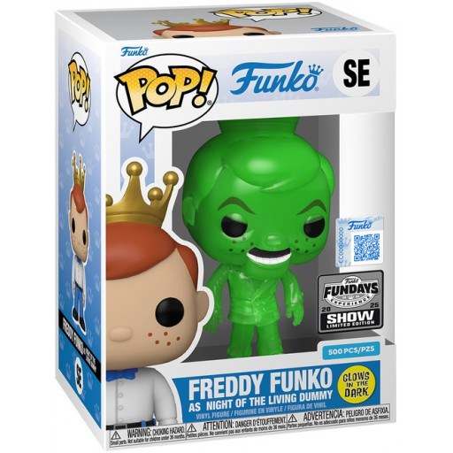 Freddy Funko as Night Of The Living Dummy Green (Translucent)