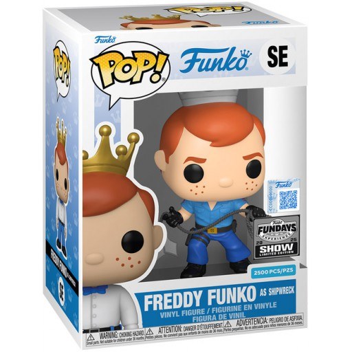 Freddy Funko as Shipwreck