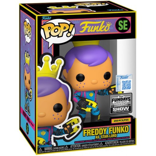 Freddy Funko as Star-Lord (Black Light)