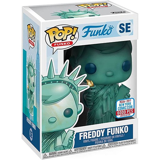 Freddy Funko as Statue of Liberty