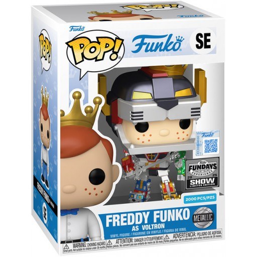 Freddy Funko as Voltron (Metallic)