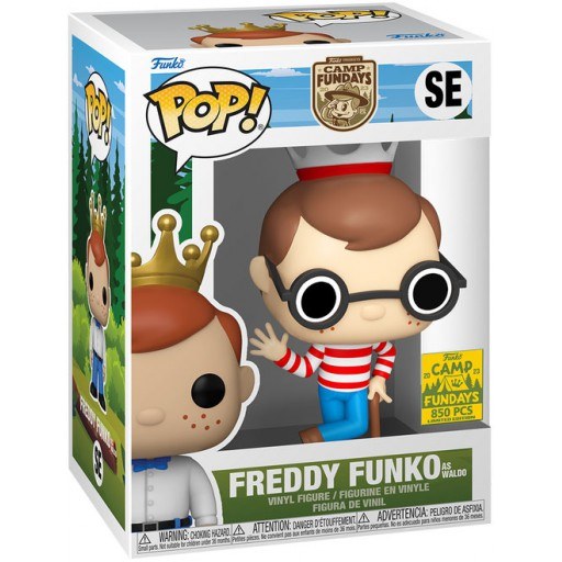 Freddy Funko as Waldo