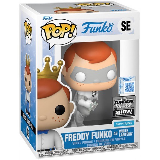 Freddy Funko as White Lantern