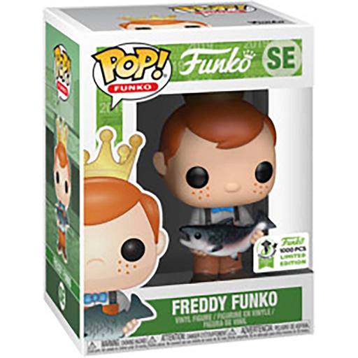 Freddy Funko with Fish (Brown Pants)
