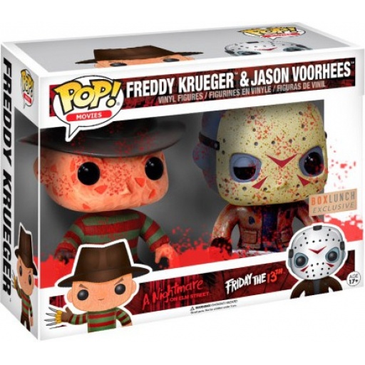 Freddy Krueger & Jason Voorhees (Bloody) dans sa boîte
