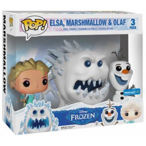 Elsa, Marshmallow & Olaf