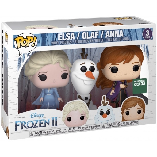 Elsa, Olaf & Anna