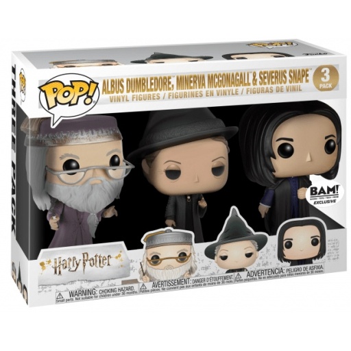 Professors (Albus Dumbledore, Minerva McGonagall & Severus Snape)