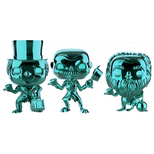 Figurine Funko POP Phineas, Ezra & Gus (Chrome) (Haunted Mansion)