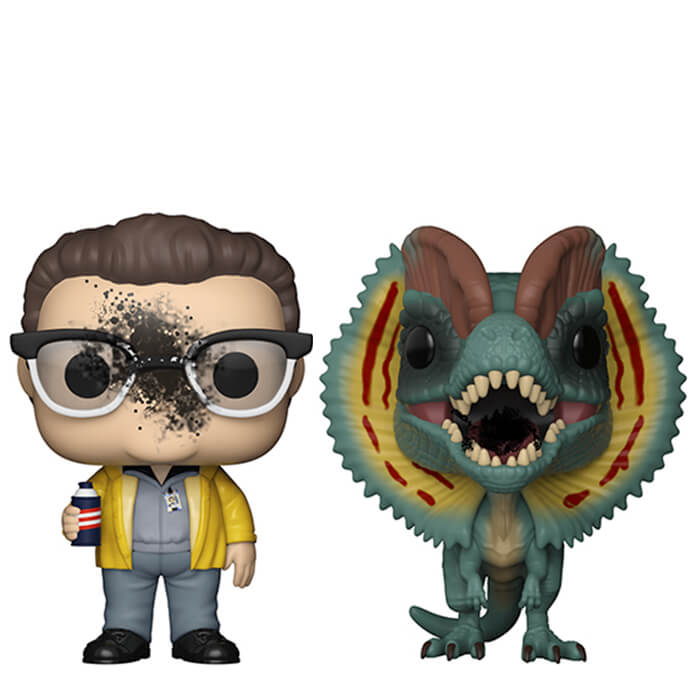 Funko POP Dennis Nedry & Dilophosaurus (Jurassic Park)