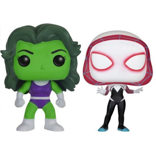 Funko POP She-Hulk & Spider Gwen (Marvel Comics)