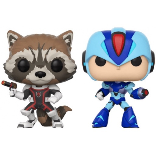 Figurine Funko POP Rocket vs Mega Man X (Marvel vs. Capcom)