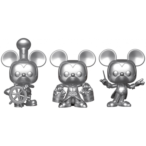 Funko POP Mickey Mouse (Silver) (Mickey Mouse 90 Years)