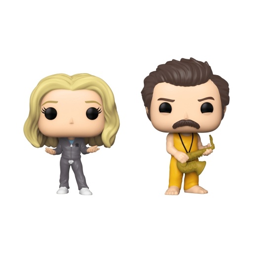 Funko POP Leslie & Ron Locked In (Parks and Recreation)