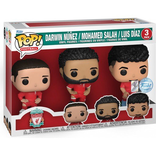 Darwin Nunez, Mohamed Salah & Luis Diaz (Liverpool)