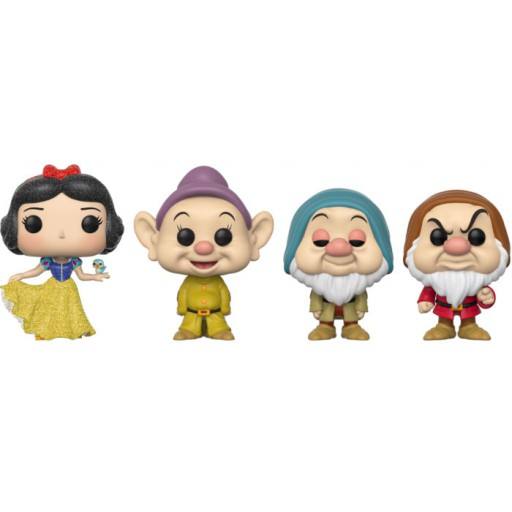 Funko POP Snow White, Dopey, Sleepy & Grumpy (Snow White)