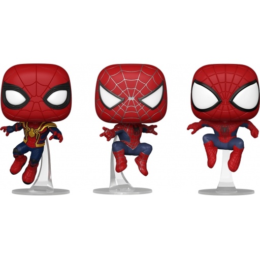 Funko POP Spider-Man (Tom Holland, Andrew Garfield & Tobey Maguire) (Spider-Man: No way Home)