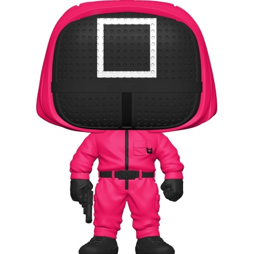 Figurine Funko POP Red Soldier with Square Mask (Squid Game)