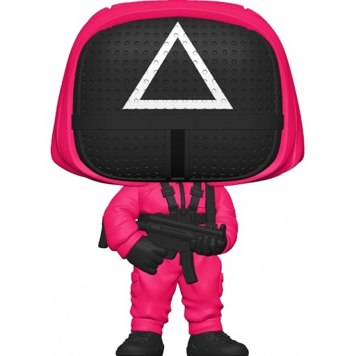 Figurine Funko POP Red Soldier with Triangle Mask (Squid Game)
