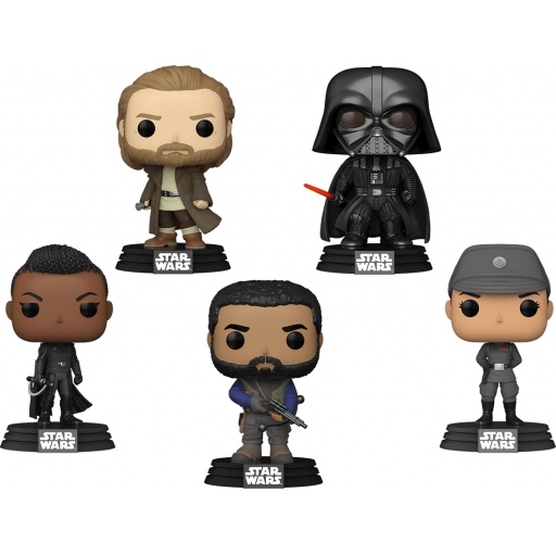 POP Obi-Wan Kenobi, Darth Vader, Kawlan Rowken, Tala Durith & Reva (Third Sister) (Star Wars : Obi-Wan Kenobi)